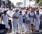 Corren a rijoso de la marcha del Silencio