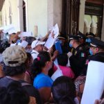 “Si no vengo a protestar me quitan mis apoyos”
