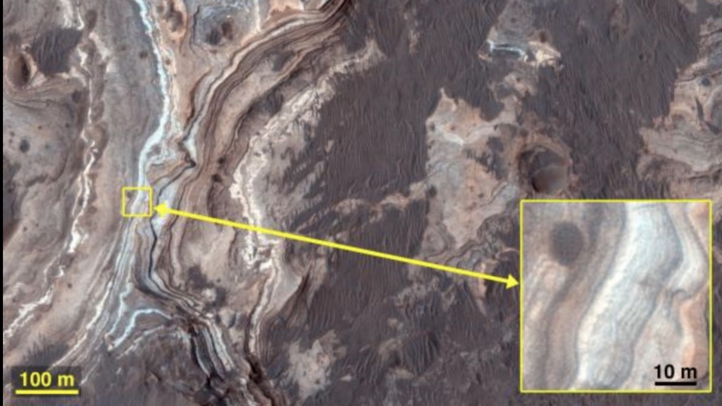 Científicos descubren un antiguo lago en Marte favorable para la vida que existió