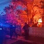 Incendio casa